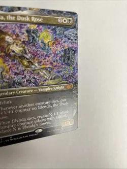 Elenda, The Dusk Rose Borderless Double Masters 2022 MTG - Image 2