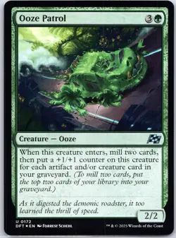 Aetherdrift #172 Ooze Patrol FOIL MTG - Image 1