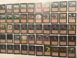 Lot of 1395 Magic the Gathering Cards 1999 Starter Collection Uncommon & Common - Image 1