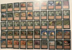 Lot of 1395 Magic the Gathering Cards 1999 Starter Collection Uncommon & Common - Image 4
