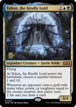 Talion, the Kindly Lord - 215 - PRE - NM - Foil - Image 1