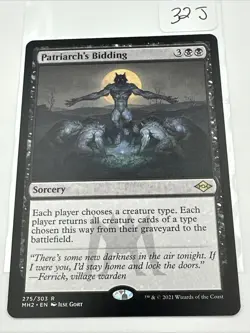 Patriarch's Bidding - Modern Horizons 2: #275, Magic: The Gathering NM - Image 2