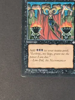 MTG Card - 1x Dark Ritual - Ice Age - HP - Vintage - Magic The Gathering - 1995 - Image 4