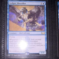 Wizards Ledger Shredder Rare Creature Blue Bird Streets of New Capenna - Image 1