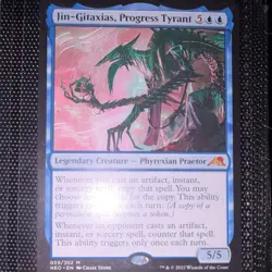 Wizards Jin-Gitaxias, Progress Tyrant Mythic Legendary Creature Blue NEO Regular - Image 1