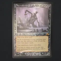 Necrodominance (Retro Frame) FOIL MTG Modern Horizons 3 Mythic 411 NM - Image 1