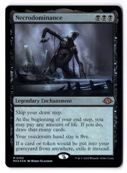 Necrodominance NM* FOIL Modern Horizons 3 ENGLISH 0102 mtg -UnltdCards - Image 1