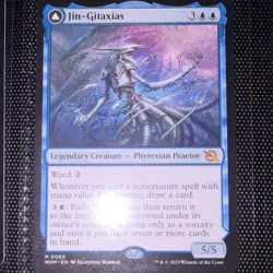 Wizards Jin-Gitaxias Mythic Legendary Creature Blue March of the Machine 65 Reg… - Image 1