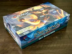 MTG The Lord of the Rings: Tales of Middle-earth - Set Booster Box - New/Sealed - Image 1