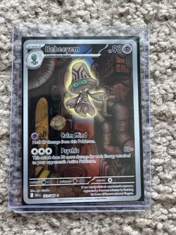 Beheeyem Black Bolt 121/086 Illustration Rare Pokemon Card NM - Image 1