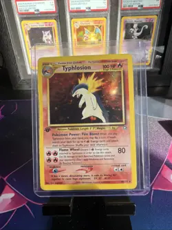Pokemon Typhlosion 18/111 1st Edition Neo Genesis Holo LP - Image 1
