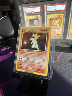 Pokemon Typhlosion 18/111 1st Edition Neo Genesis Holo LP - Image 4