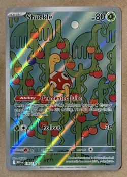 Shuckle Holo Mega Evolution Illustration Rare 136/132 Pokemon TCG - Image 1