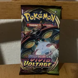 Pokemon Sword & Shield Vivid Voltage Booster Pack Cards 820650807497 - Image 1