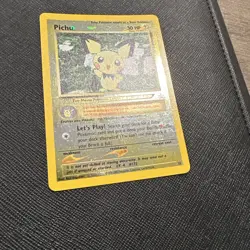 1999 POKEMON WIZARDS BLACK STAR PROMO #35 PICHU - Image 2