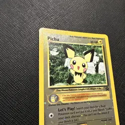 1999 POKEMON WIZARDS BLACK STAR PROMO #35 PICHU - Image 4