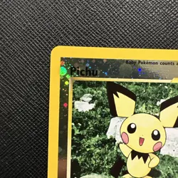 1999 POKEMON WIZARDS BLACK STAR PROMO #35 PICHU - Image 5