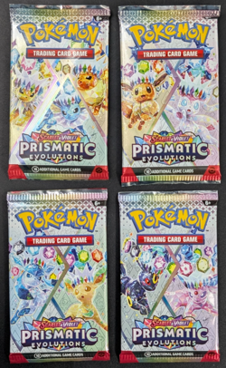 Lot of (500) Pokemon TCG Prismatic Evolutions Booster Packs Factory Sealed - Image 2