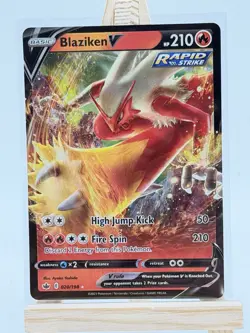 Blaziken V 020/198 Chilling Reign NM Full Art Ultra Rare Pokemon Card - Image 1