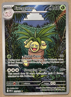 Exeggutor Holo Mega Evolution Illustration Rare 135/132 Pokemon TCG - Image 1