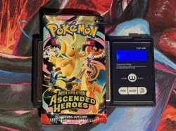 VERY HEAVY! 22.66g! Pokemon Ascended Heroes Booster Pack (SEALED) GOD PACKUUU! - Image 1