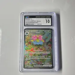 Pokemon Venusaur ex 198/165 Scarlet & Violet 151 Special Illustration Rare CGC … - Image 1
