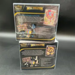 Pokemon Center Exclusive Mega Evolution Base Set Elite Trainer Box SET OF 2 - Image 2