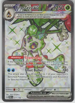 Pokemon TCG Froslass ex - Ultra Rare SV04: Paradox Rift 217/182 - Image 1