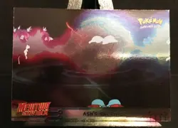 Pokemon TCG Ash's Sacrifice 1998 Topps Mewtwo Strikes Back 36 Movie Blue Logo NM - Image 1