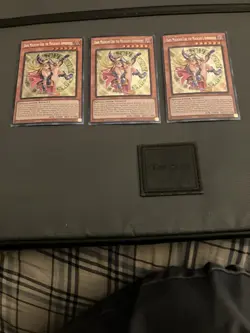 X3 DARK MAGICIAN GIRL THE MAGICIAN'S APPRENTICE * SECRET RARE YUGIOH! NM - Image 1
