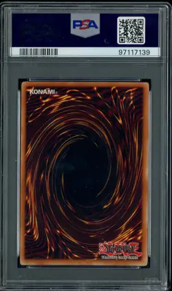 2002 Yu-Gi-Oh! LOB Leg. Blue Eyes White Drgn #070 Red-Eyes B. Dragon PSA 9 - Image 2