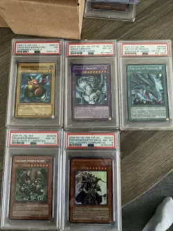 PSA Yugioh collection lot - Image 1