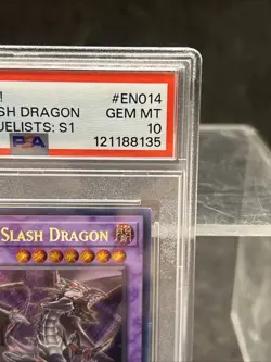 PSA 10 ✨Red Eyes Slash Dragon✨ Legendary Dualists Season 1 ✨ LDS1-EN014 Yu-Gi-Oh - Image 2