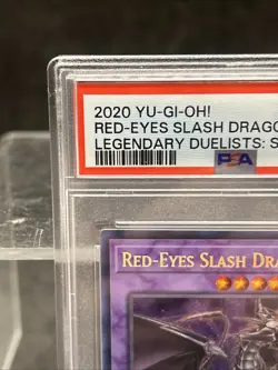 PSA 10 ✨Red Eyes Slash Dragon✨ Legendary Dualists Season 1 ✨ LDS1-EN014 Yu-Gi-Oh - Image 3