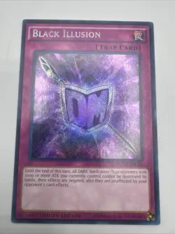 Yu-Gi-Oh! - Black Illusion - Secret Rare / Holo - YGLD-ENC00 - Image 1