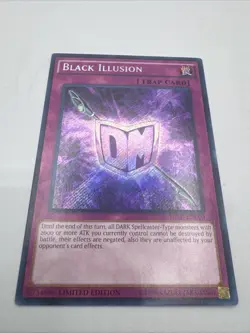 Yu-Gi-Oh! - Black Illusion - Secret Rare / Holo - YGLD-ENC00 - Image 2