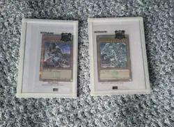 Yugioh Dark Magician & Blue-Eyes White Dragon Tokyo Dome Promo TD01 TD02-JP001 - Image 1
