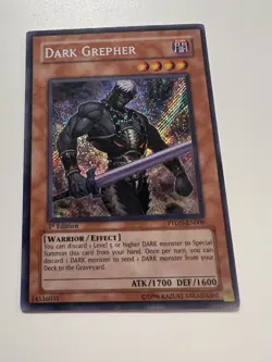 Dark Grepher PTDN-EN000 VLP 1st Edition Secret Rare - Image 1
