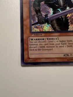 Dark Grepher PTDN-EN000 VLP 1st Edition Secret Rare - Image 5