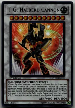 T.G. Halberd Cannon Ultra Rare Extreme Victory EXVC-EN043 LP - Image 1