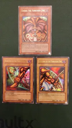 Yu-Gi-Oh Exodia the Fobidden One, Right Leg And Left Arm - Image 1