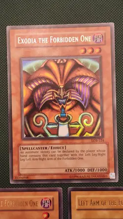 Yu-Gi-Oh Exodia the Fobidden One, Right Leg And Left Arm - Image 2