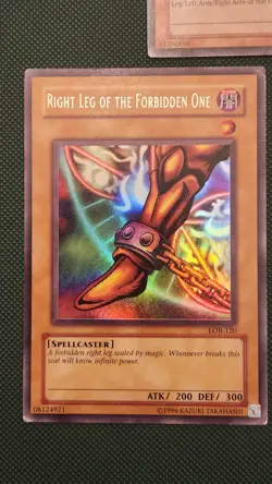 Yu-Gi-Oh Exodia the Fobidden One, Right Leg And Left Arm - Image 3