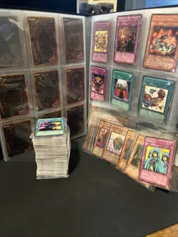 Yu-Gi-Oh Card Collection and Binder All Cards Included - Image 1