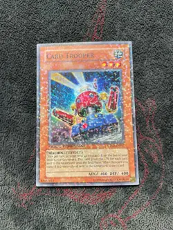 Yugioh Card Trooper DT02-EN057 Duel Terminal Super Parallel Rare NM - Image 1
