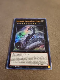 Yugioh! Jormungandr, Generaider Boss of Eternity - GFP2-EN147 - Ultr - 1st yb11 - Image 1