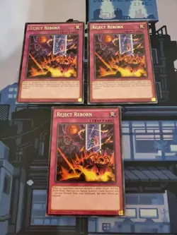 Yugioh - Reject Reborn BOSH-EN071 NM 1st ed Rare x2 - Image 1
