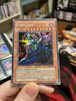 Konami Yu-Gi-Oh! Dark Sage DOD-002 Dawn of Destiny Prismatic Secret Rare Effect… - Image 1