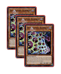 Yugioh! Detonating Kuriboh SUDA-EN097 (SR) 1st Ed 3x - Image 1