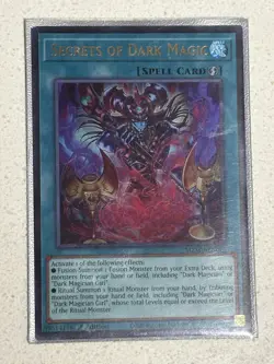 Secrets of Dark Magic MZMU-EN069 Alt Art Ultra Rare 1st Edition - Image 1